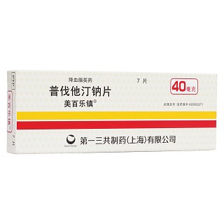 普伐他汀鈉片(美百樂鎮)