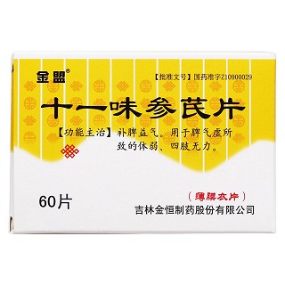 十一味參芪片(金盟)包裝縮略圖1