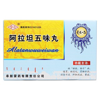 阿拉坦五味丸(阜藥)包裝縮略圖1