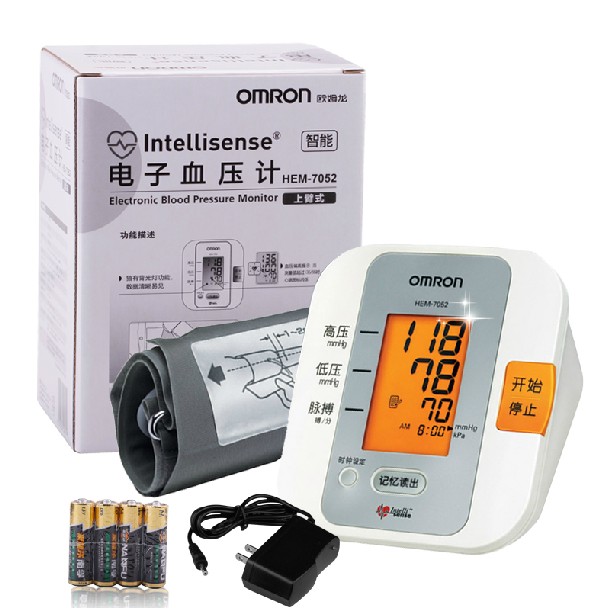歐姆龍智能電子血壓計HEM-7052(上臂式)(上臂式血壓計HEM-7052)包裝縮略圖1