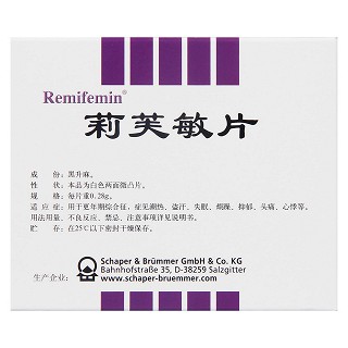 莉芙敏片(Remifemin?)包裝縮略圖2
