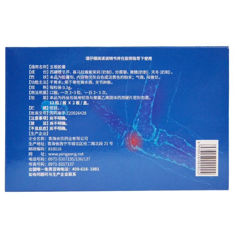 五根膠囊(央宗)包裝縮略圖2
