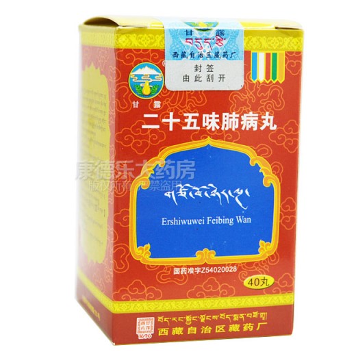 二十五味肺病丸(甘露)