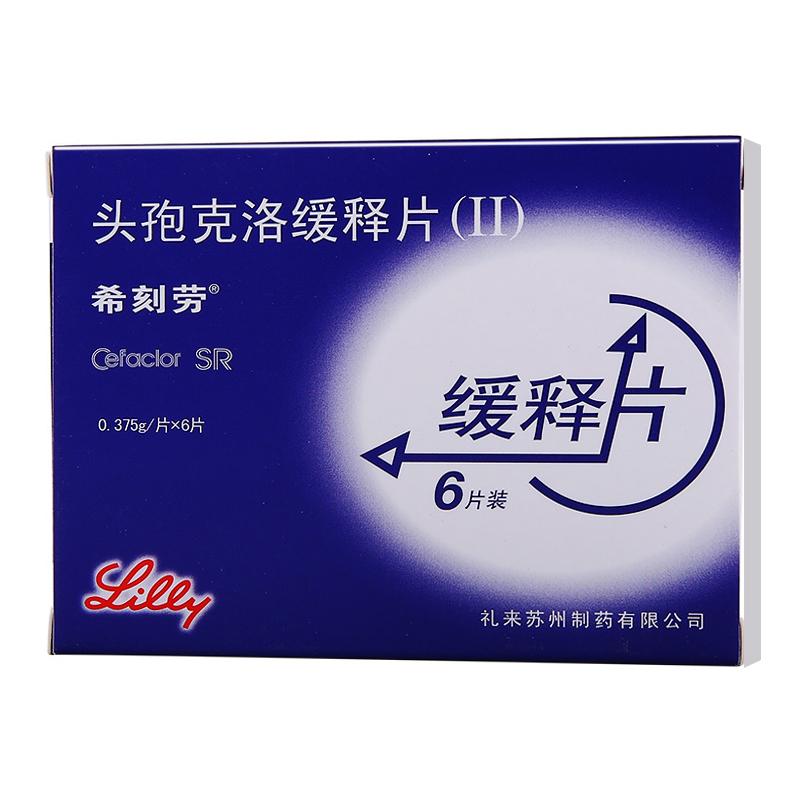 頭孢克洛緩釋片(II)(?？虅?