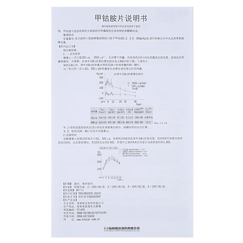 甲鈷胺片(博可保)包裝縮略圖4